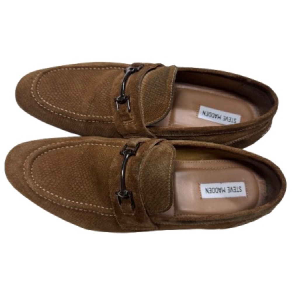 Steve Madden Brown Men's Loafers size 8.5 very comfortable